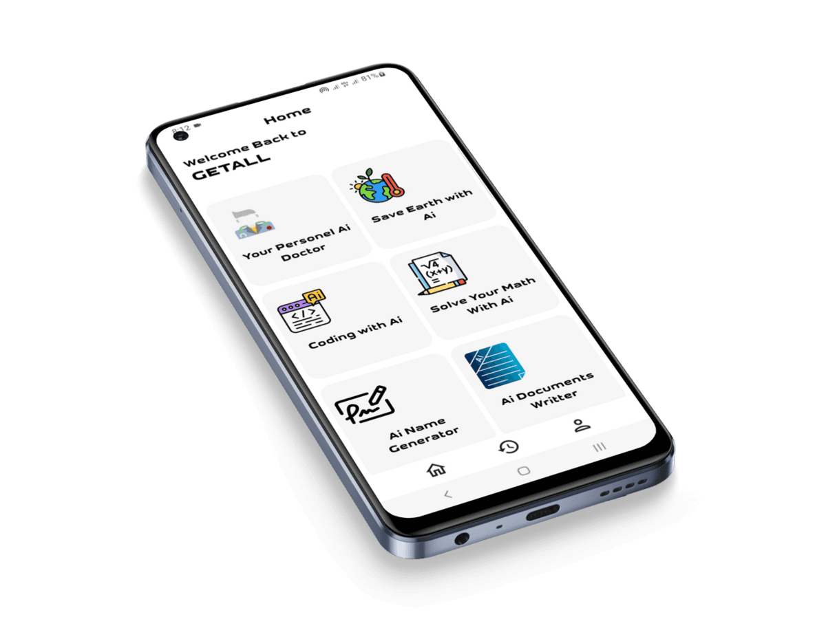 GetAll AI app screenshot