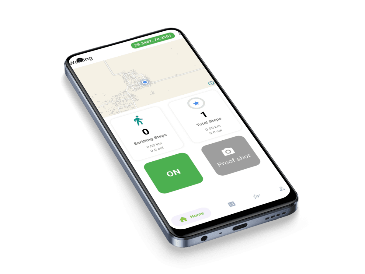 Step Tracker app screenshot